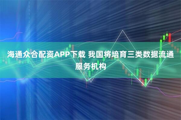 海通众合配资APP下载 我国将培育三类数据流通服务机构